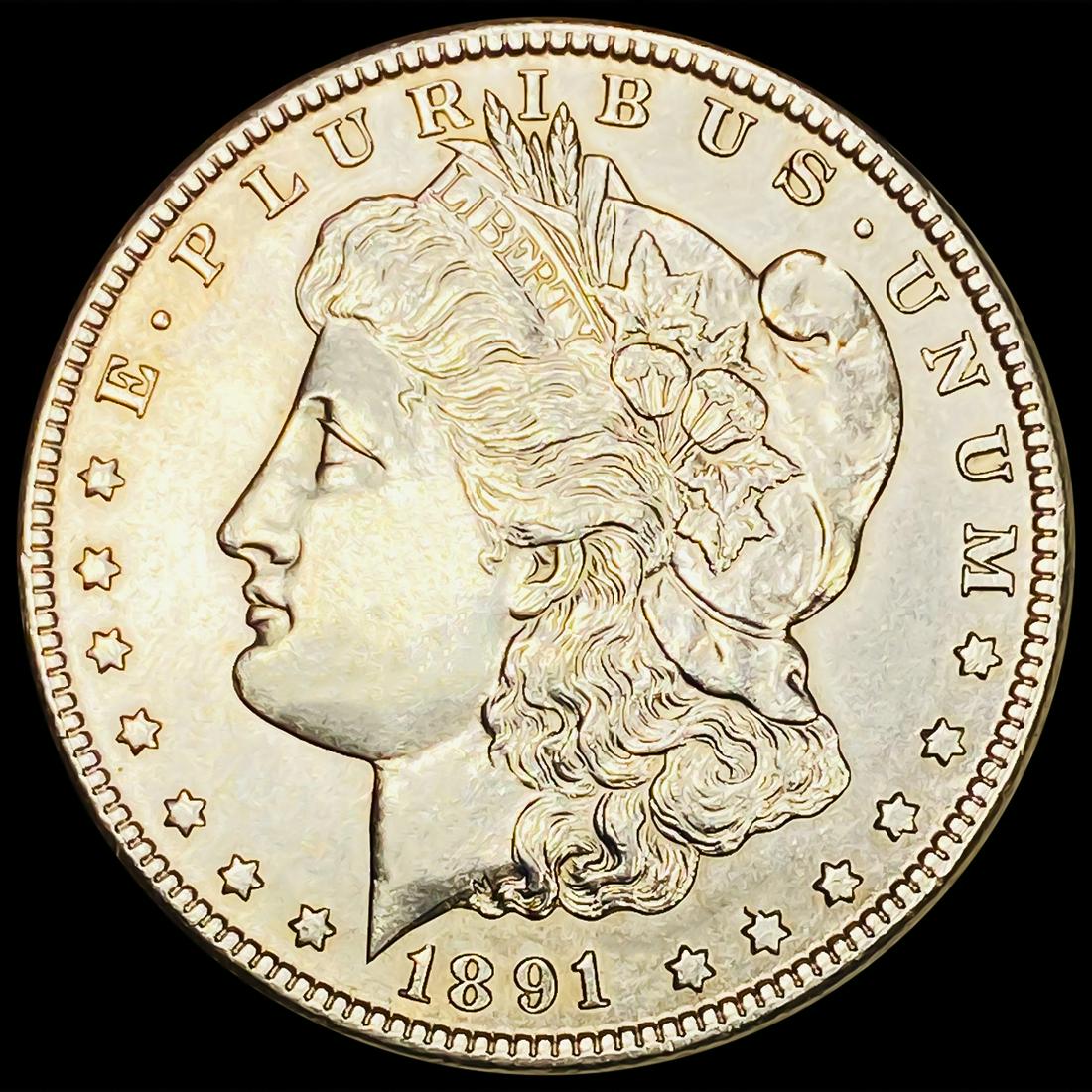 1891-CC Morgan Silver Dollar UNCIRCULATED (1 of 2)