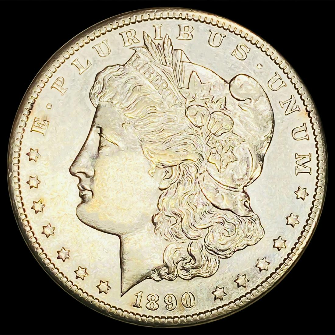 1890-CC Morgan Silver Dollar UNCIRCULATED (1 of 2)
