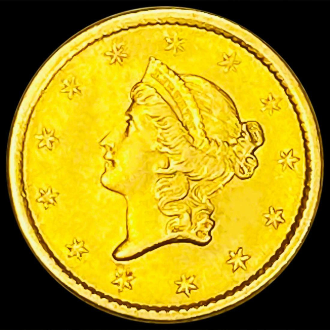 1852 Rare Gold Dollar UNCIRCULATED (1 of 2)