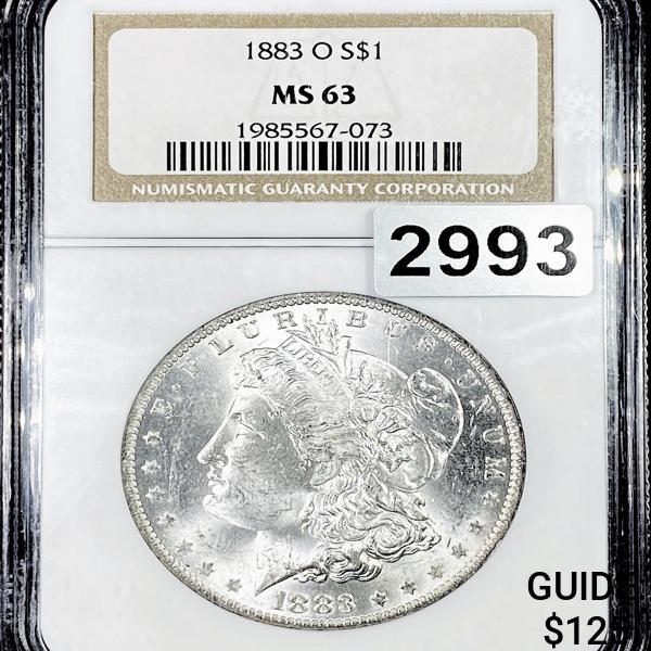 1883-O Morgan Silver Dollar NGC - MS63 (1 of 2)