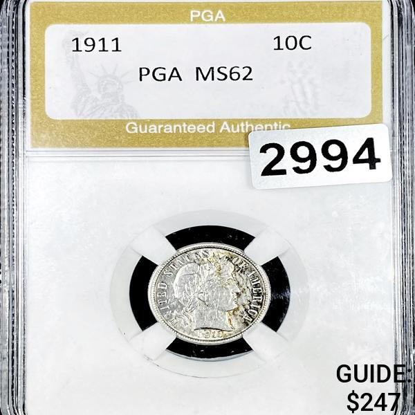1911 Barber Dime PGA - MS62 (1 of 2)