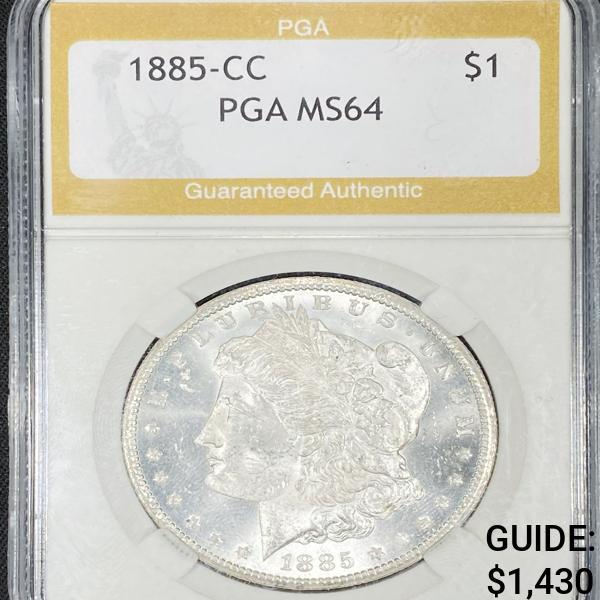 1885-CC Morgan Silver Dollar PGA - MS64 (1 of 2)