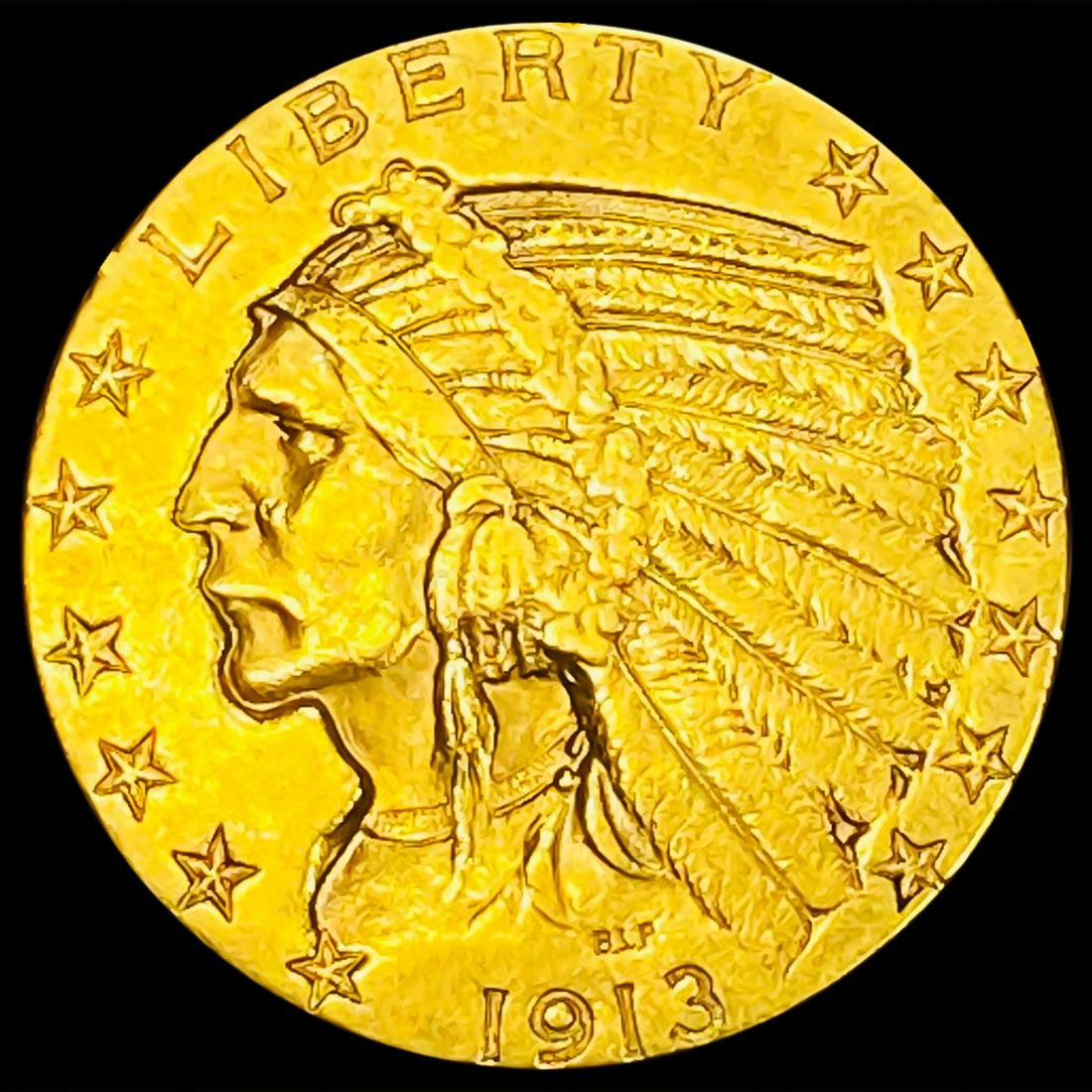1913-S $5 Gold Half Eagle UNCIRCULATED (1 of 2)