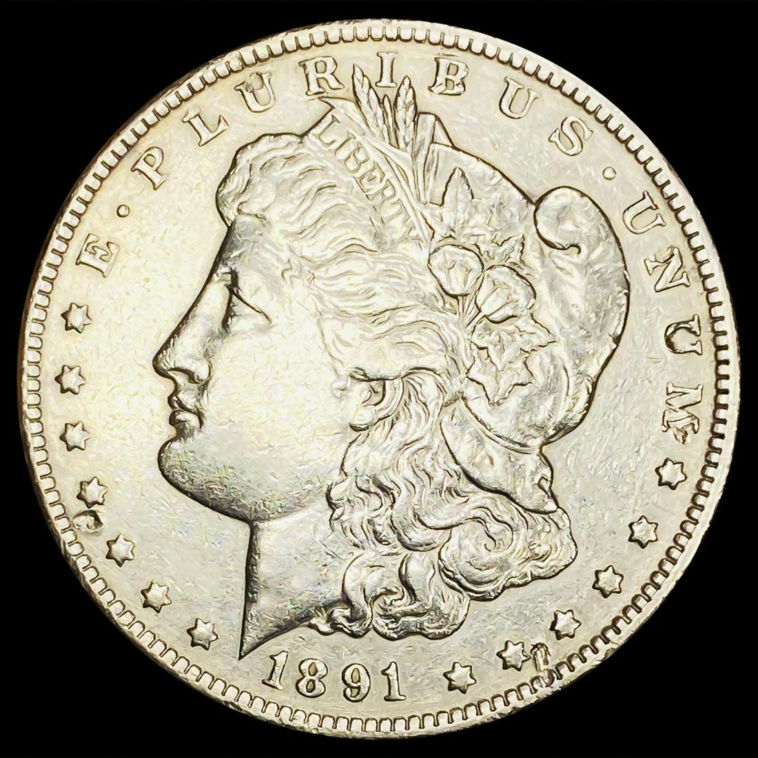 1891-CC Morgan Silver Dollar CLOSELY UNCIRCULATED (1 of 2)