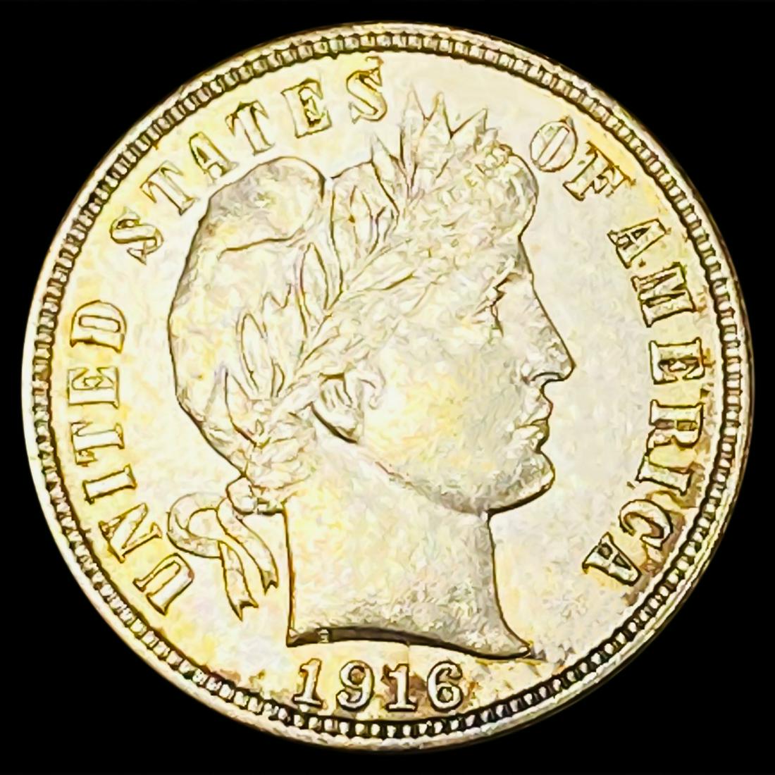 1916 Barber Dime UNCIRCULATED (1 of 2)