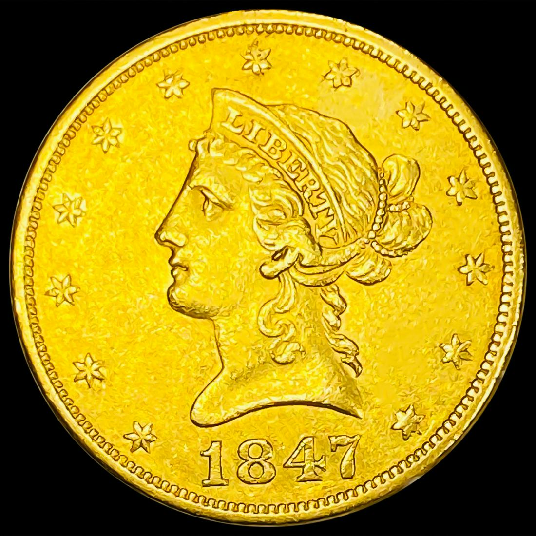1847 $10 Gold Eagle UNCIRCULATED (1 of 2)