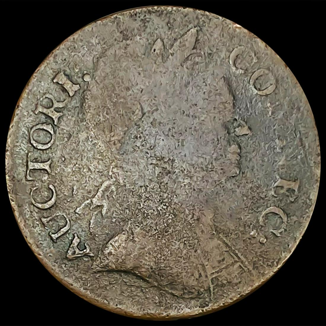 1785 Connecticut Colonial Copper Coin NICELY (1 of 2)
