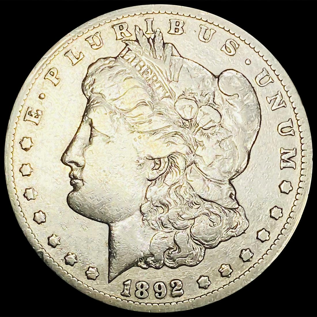 1892-CC Morgan Silver Dollar NEARLY UNCIRCULATED (1 of 2)