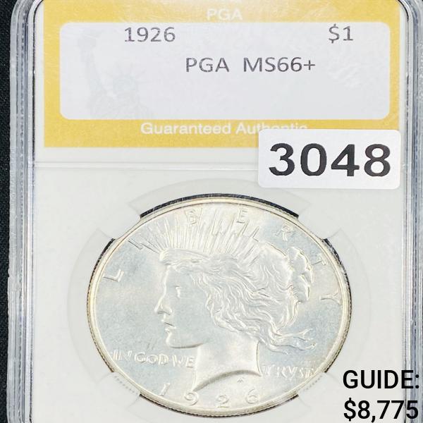 1926 Silver Peace Dollar PGA - MS66+ (1 of 2)