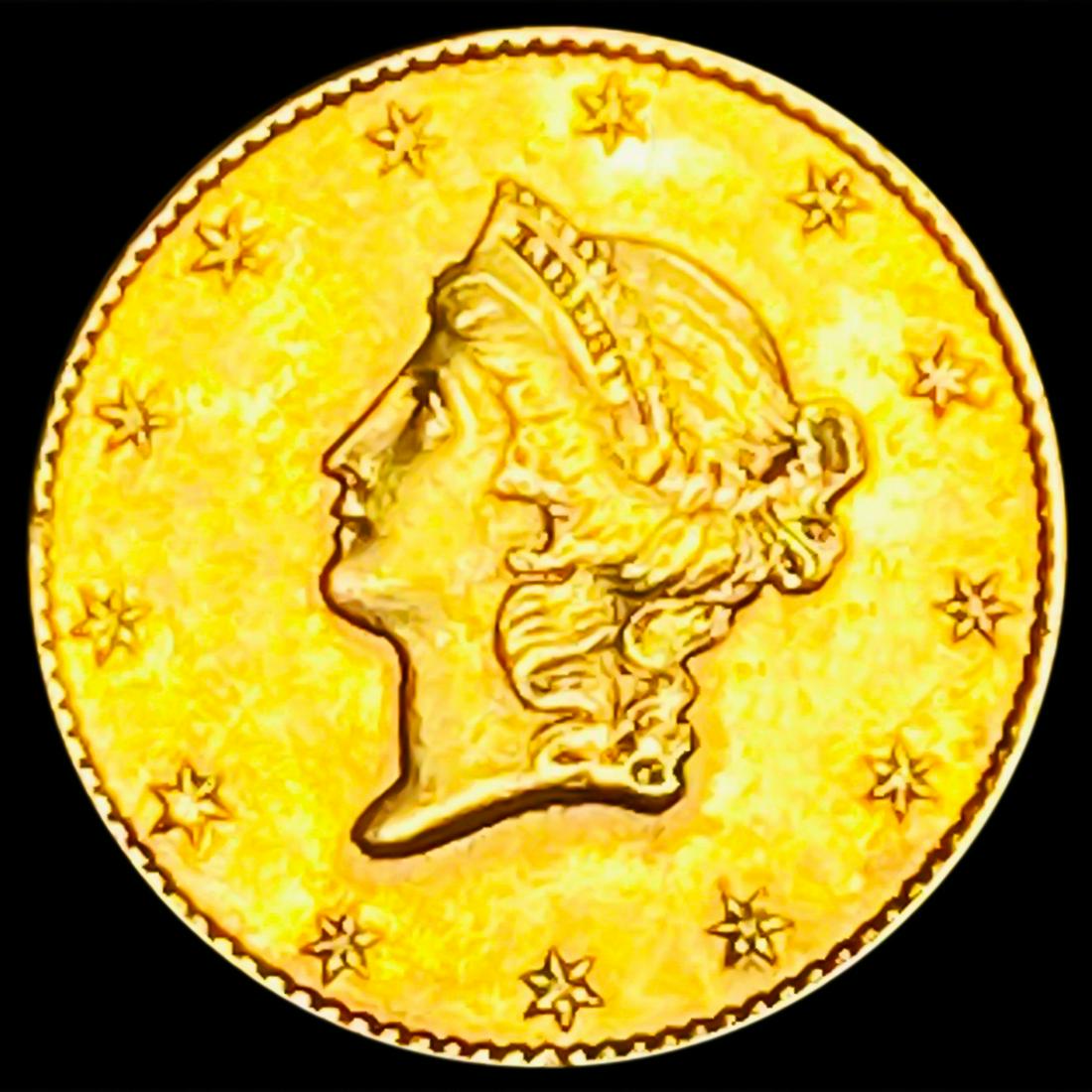 1849 Rare Gold Dollar CLOSELY UNCIRCULATED (1 of 2)