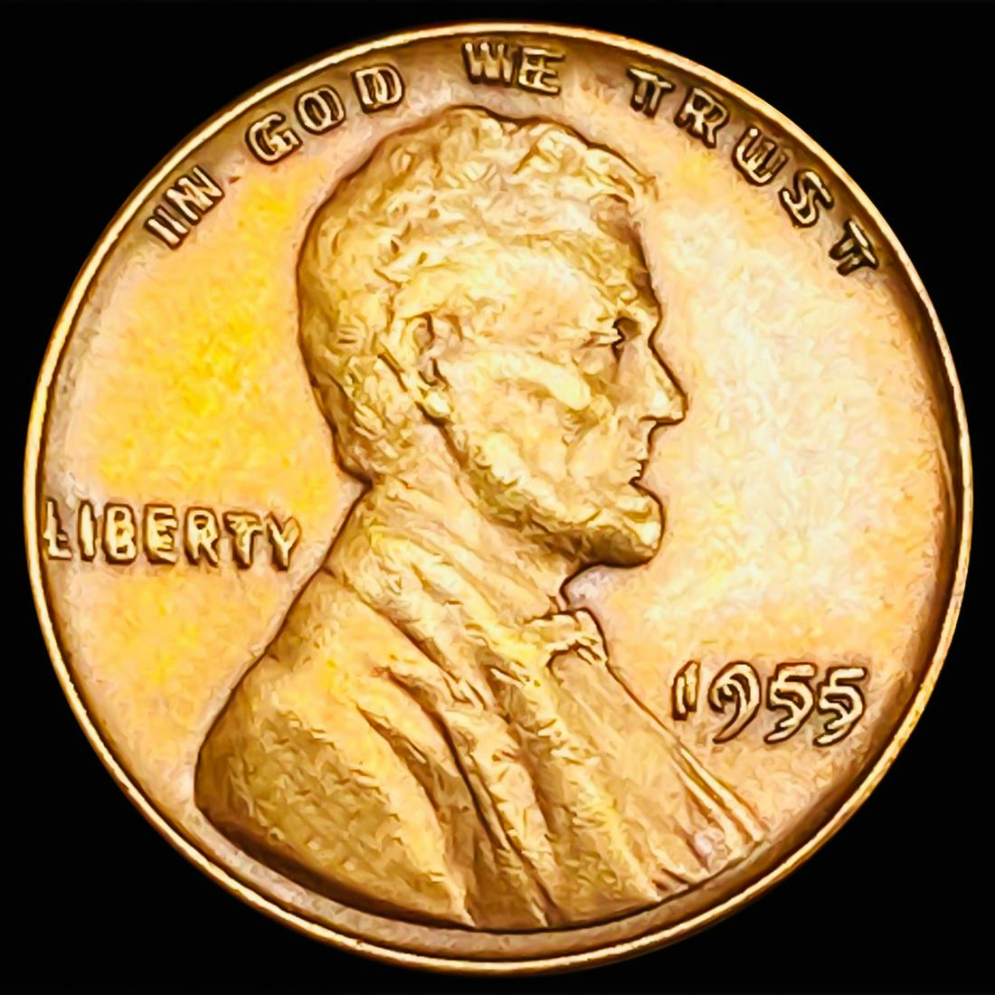 1955 Double Die Obv Wheat Cent UNCIRCULATED (1 of 2)