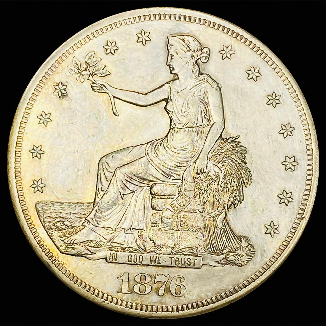 1876-S Silver Trade Dollar UNCIRCULATED (1 of 2)