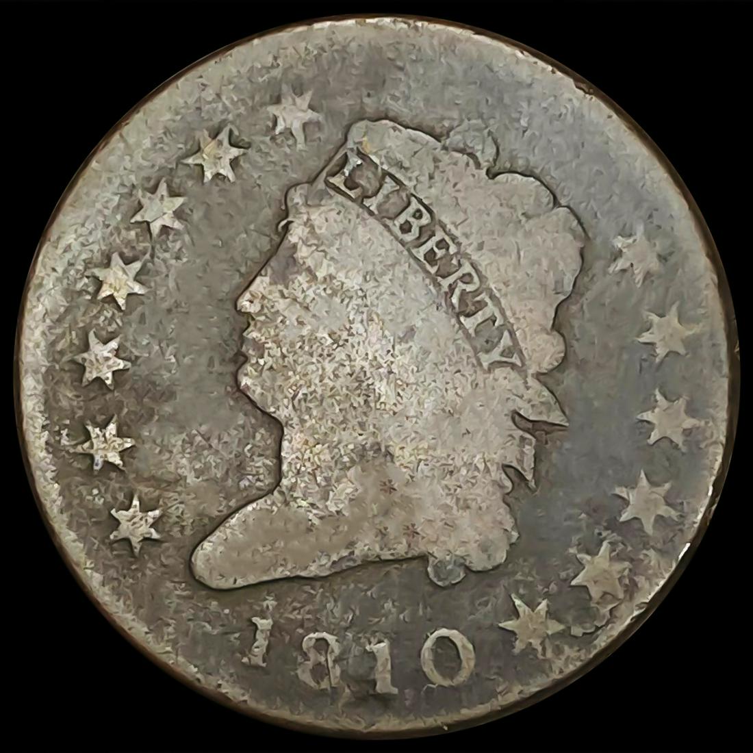1810 Classic Head Large Cent NICELY CIRCULATED (1 of 2)