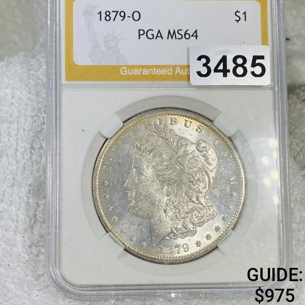 1879-O Morgan Silver Dollar PGA - MS64 (1 of 2)