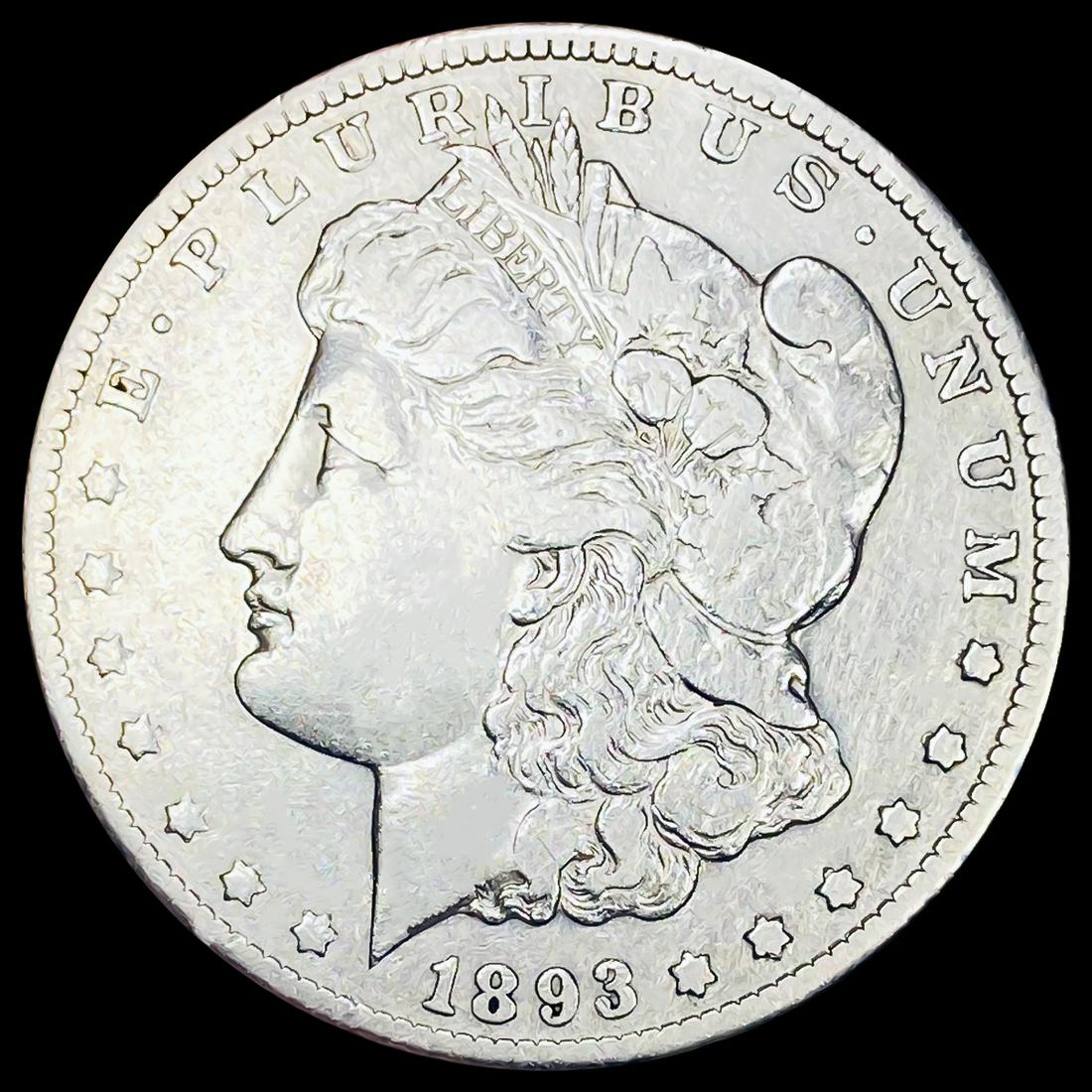 1893-CC Morgan Silver Dollar CLOSELY UNCIRCULATED (1 of 2)