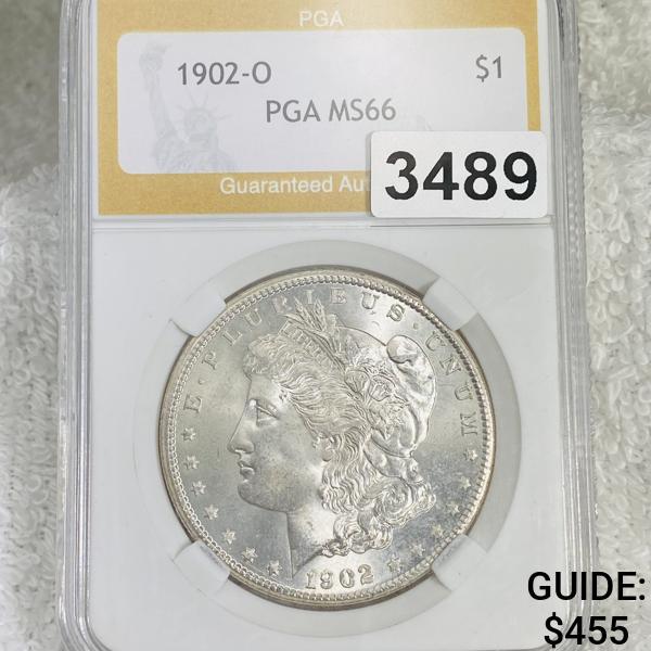 1902-O Morgan Silver Dollar PGA - MS66 (1 of 2)