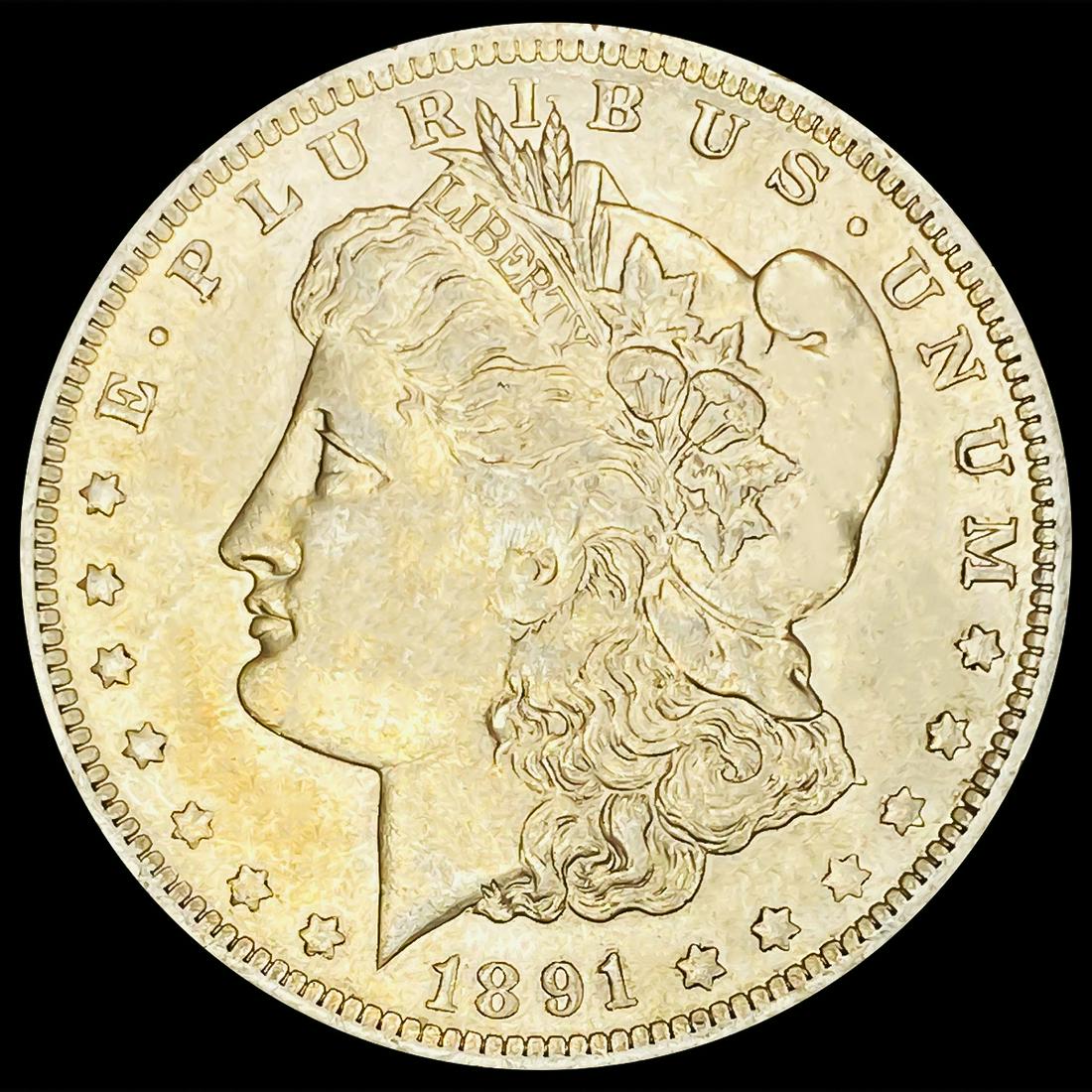 1891-O Morgan Silver Dollar CLOSELY UNCIRCULATED (1 of 2)