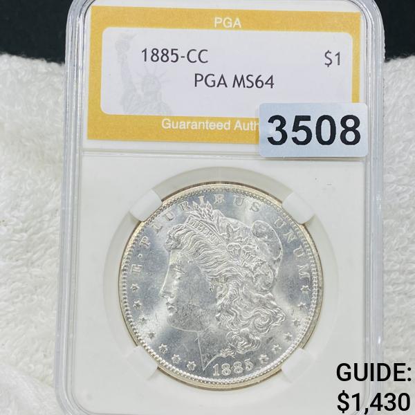 1885-CC Morgan Silver Dollar PGA - MS64 (1 of 2)