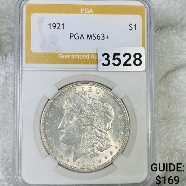 1921 Morgan Silver Dollar PGA - MS63+ (1 of 2)