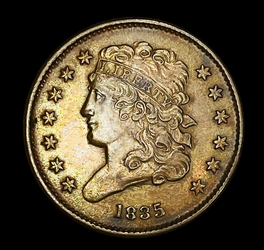 1835 Classic Head Half Cent UNCIRCULATED (1 of 2)