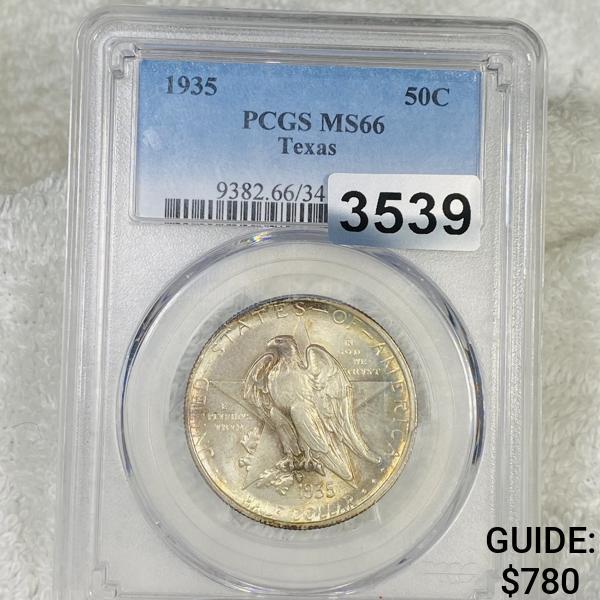 1935 Texas Half Dollar PCGS - MS66 (1 of 2)