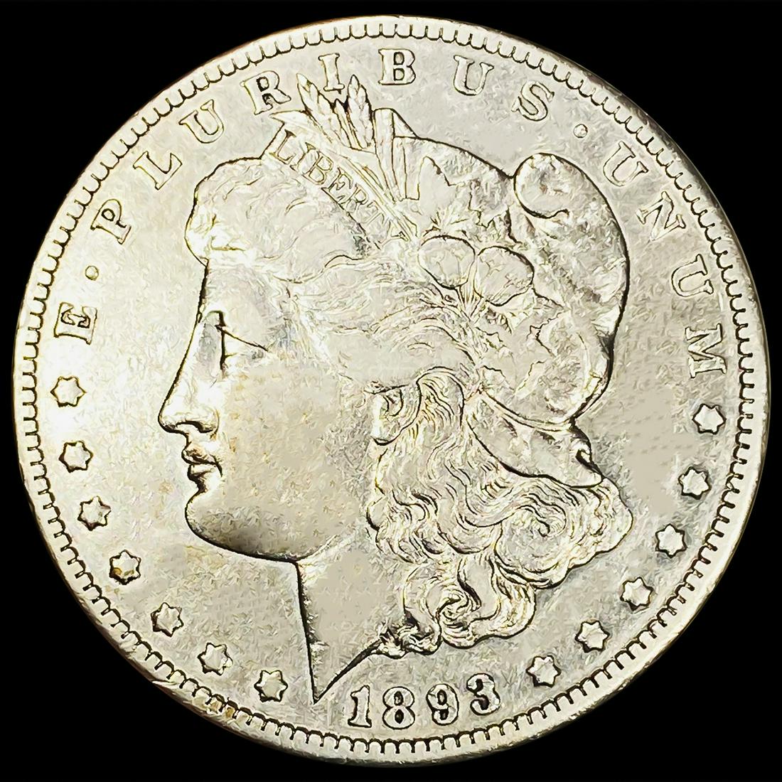 1893-CC Morgan Silver Dollar CLOSELY UNCIRCULATED (1 of 2)