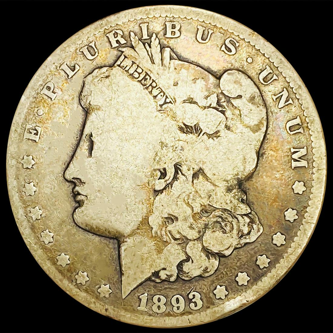 1893-CC Morgan Silver Dollar NICELY CIRCULATED (1 of 2)