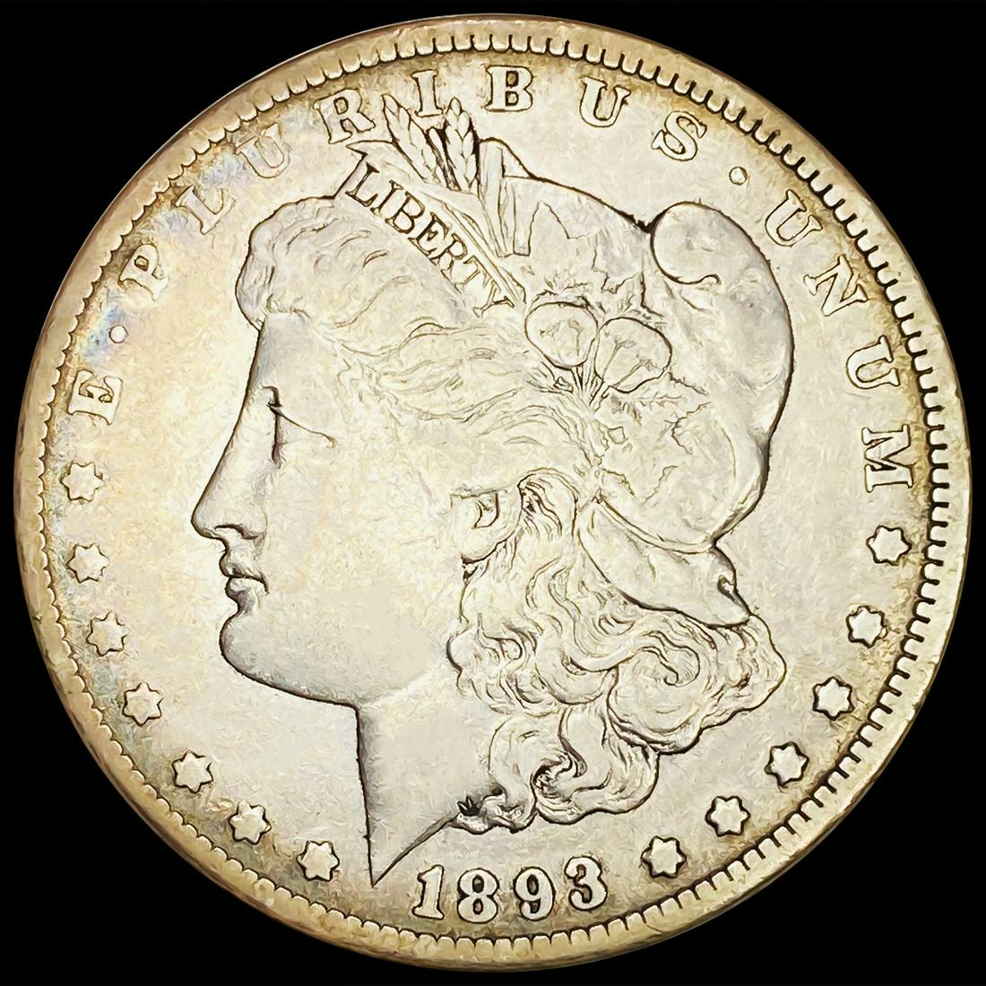 1893-CC Morgan Silver Dollar LIGHTLY CIRCULATED (1 of 2)