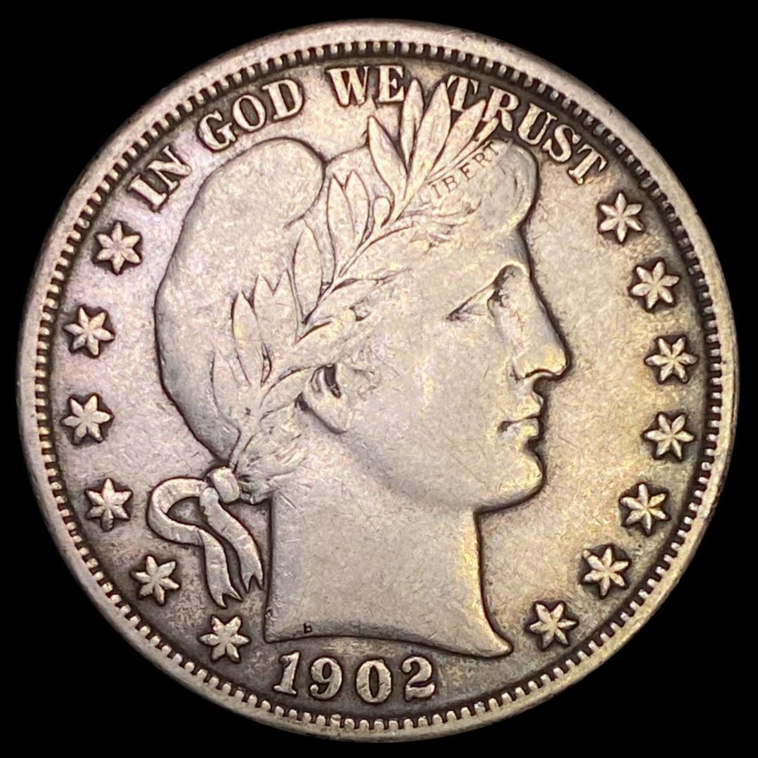 1902-O Barber Half Dollar NEARLY UNCIRCULATED (1 of 2)