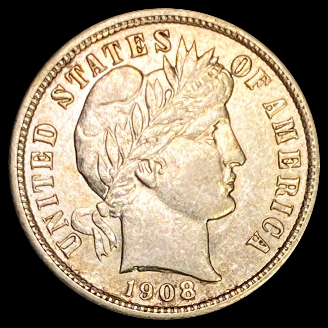 1908 Barber Dime UNCIRCULATED (1 of 2)