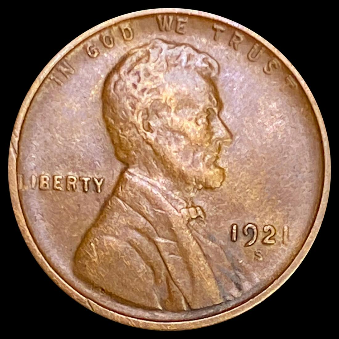1921-S Wheat Cent UNCIRCULATED (1 of 2)