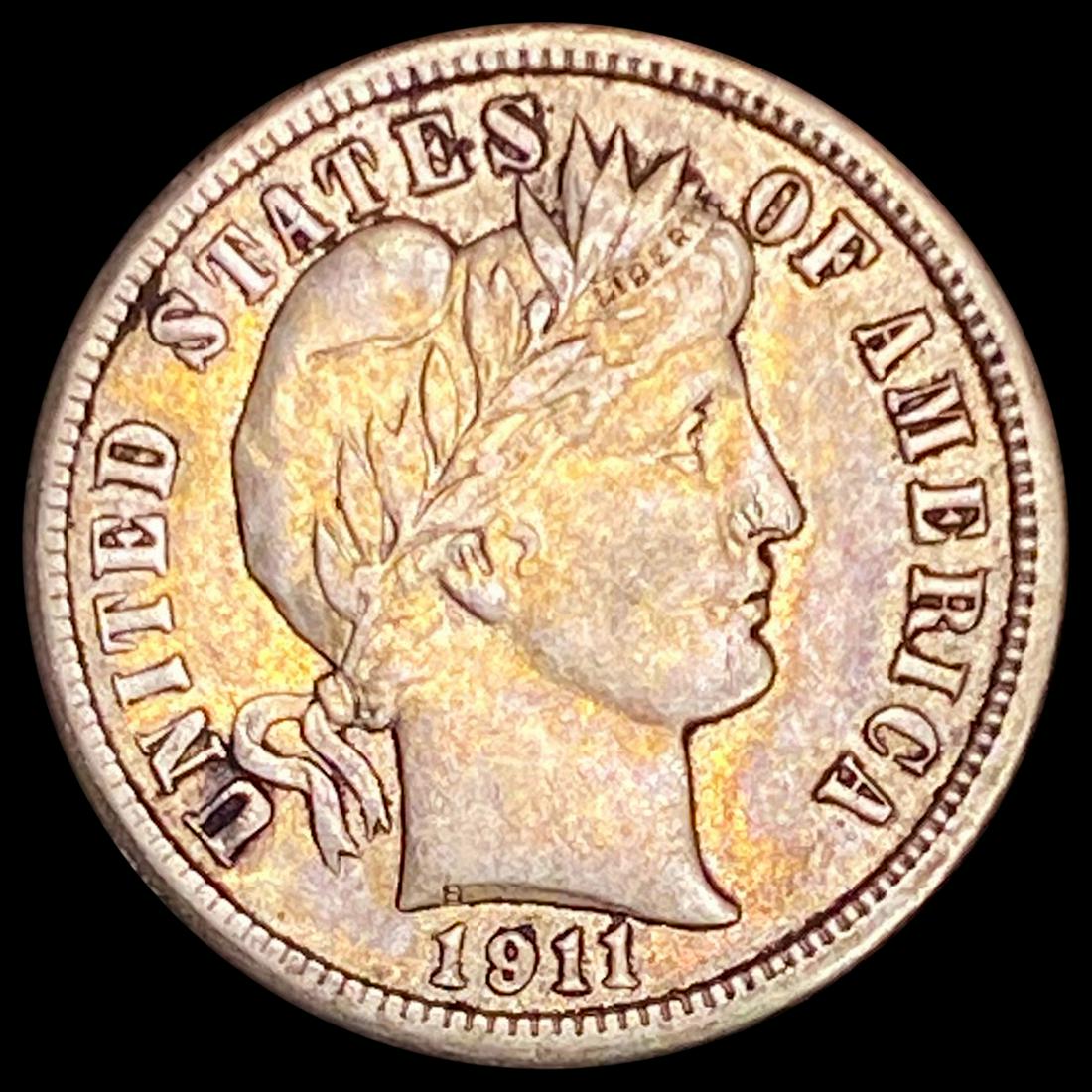 1911 Barber Dime ABOUT UNCIRCULATED (1 of 2)