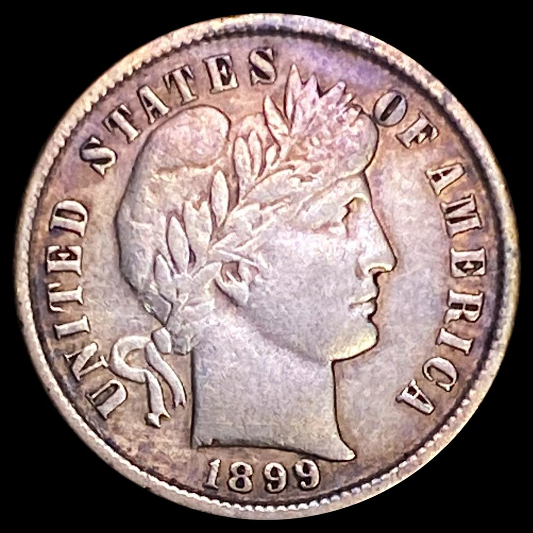 1899 Barber Dime NEARLY UNCIRCULATED (1 of 2)