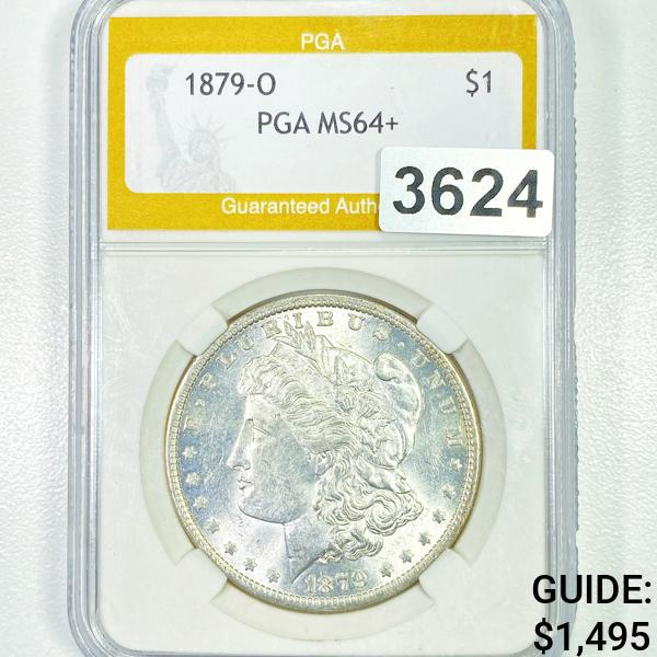 1879-O Morgan Silver Dollar PGA - MS64+ (1 of 2)