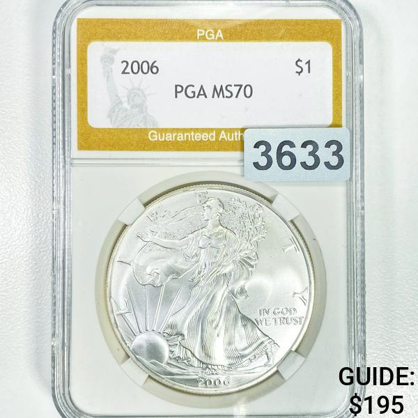 2006 Silver Eagle Dollar PGA - MS70 (1 of 2)
