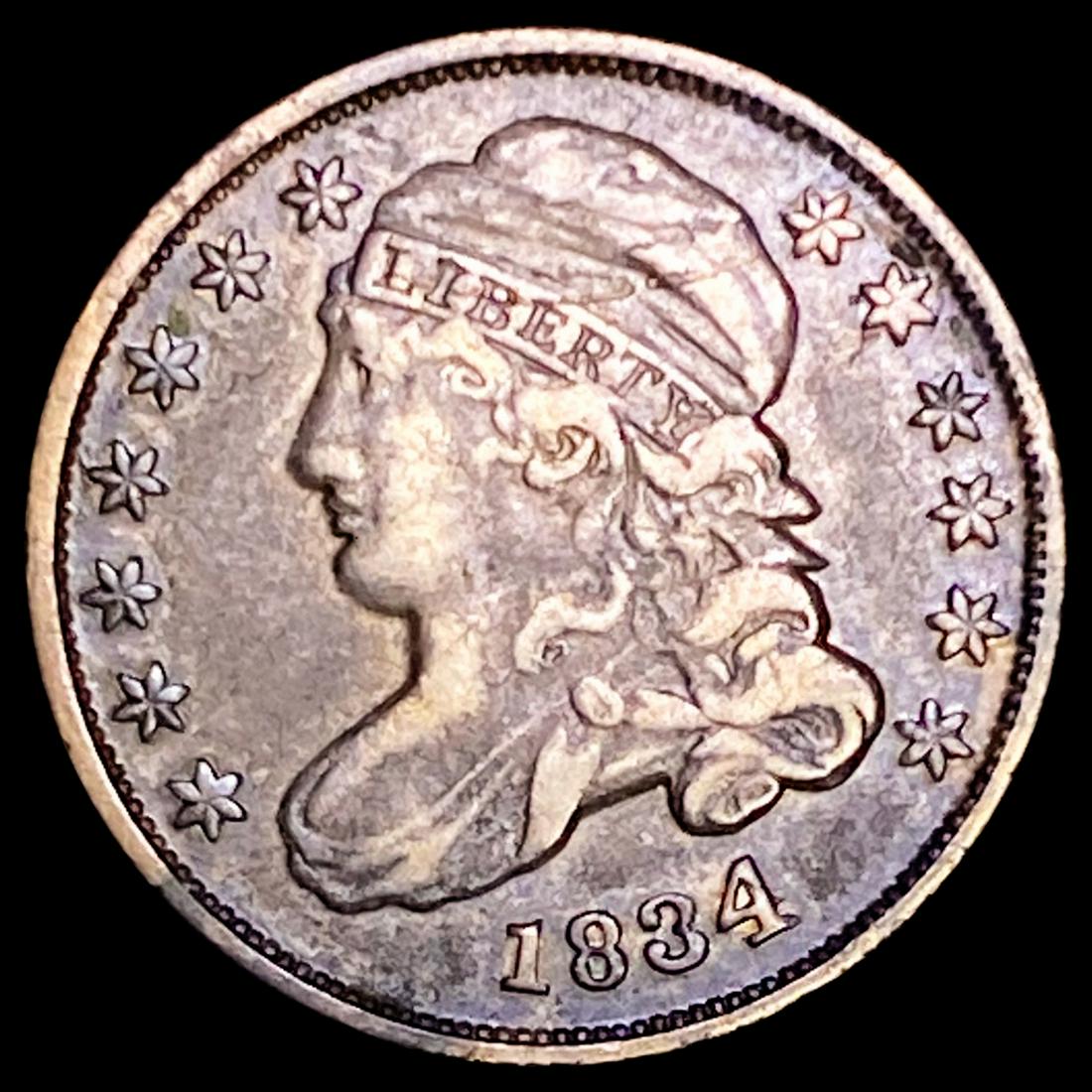 1834 Capped Bust Dime LIGHTLY CIRCULATED (1 of 2)