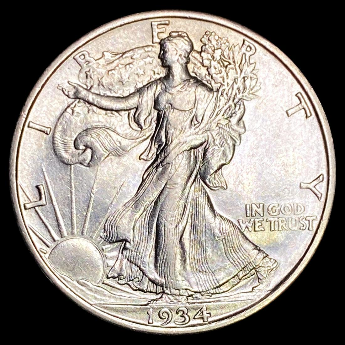 1934-S Walking Liberty Half Dollar UNCIRCULATED (1 of 2)