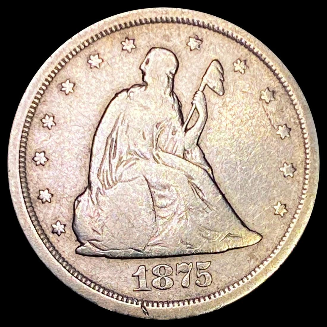 1875-S Twenty Cent Piece NICELY CIRCULATED (1 of 2)