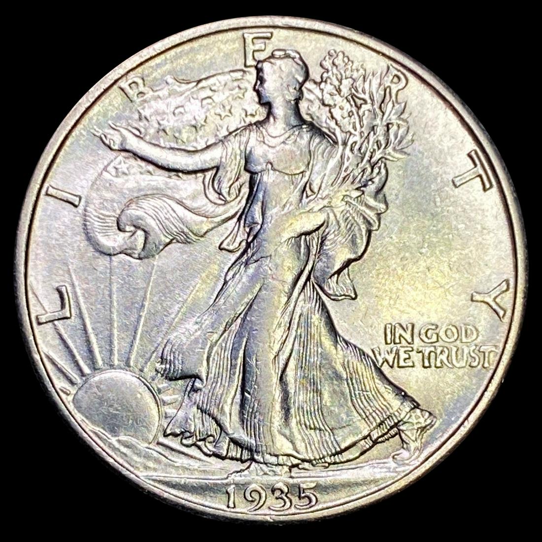 1935-D Walking Liberty Half Dollar UNCIRCULATED (1 of 2)