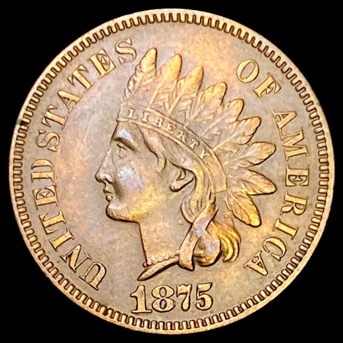 1875 Indian Head Cent UNCIRCULATED (1 of 2)