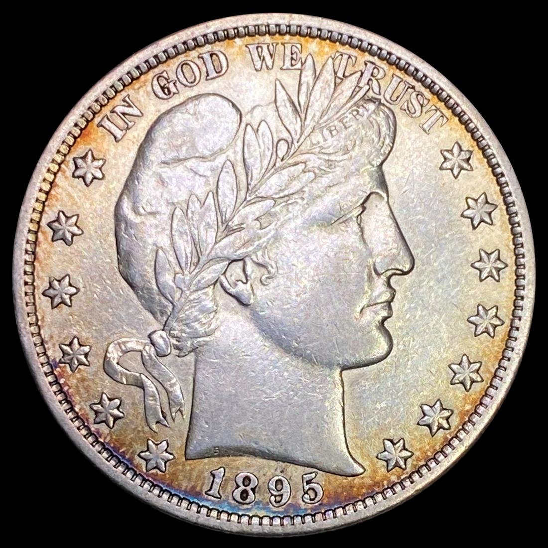 1895 Barber Half Dollar CLOSELY UNCIRCULATED (1 of 2)