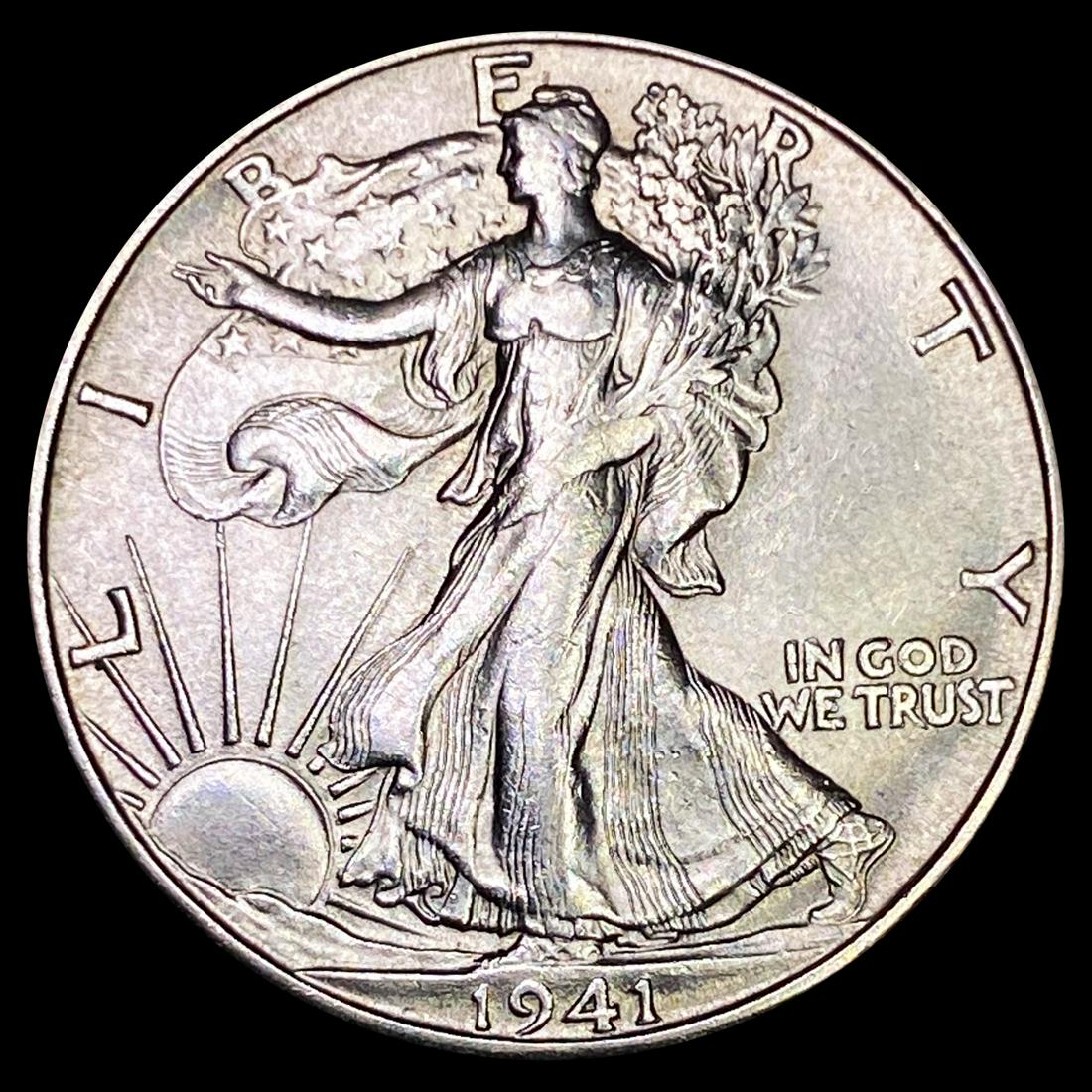1941-S Walking Liberty Half Dollar UNCIRCULATED (1 of 2)