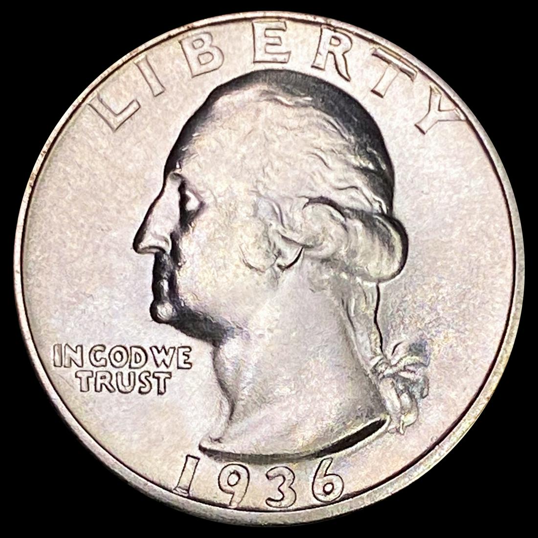 1936-D Washington Silver Quarter UNCIRCULATED (1 of 2)