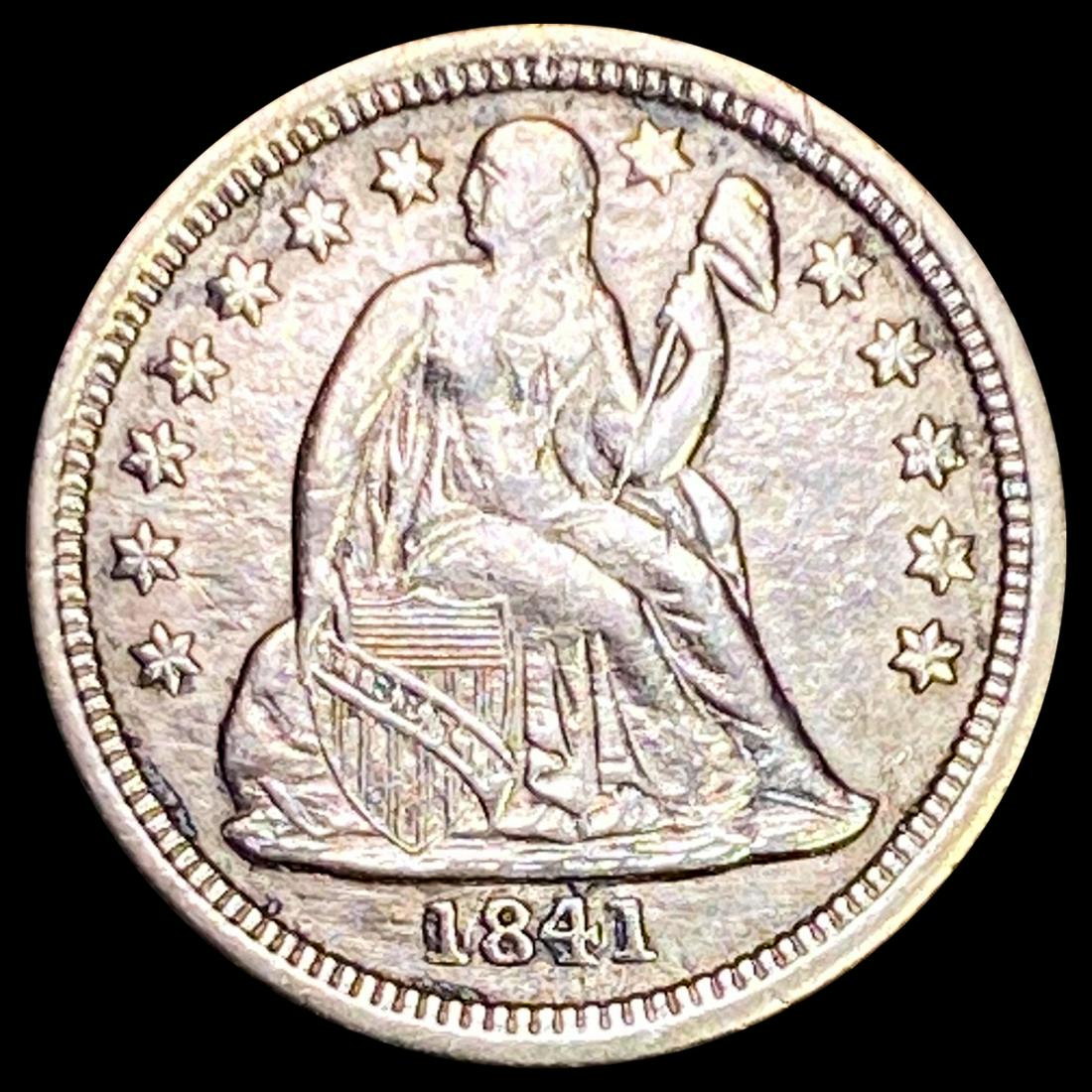 1841-O Seated Liberty Dime CLOSELY UNCIRCULATED (1 of 2)