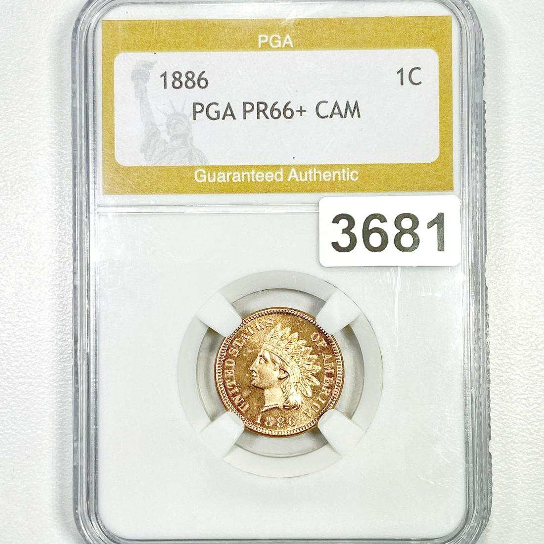 1886 Indian Head Cent PGA - PR66+ CAM (1 of 2)