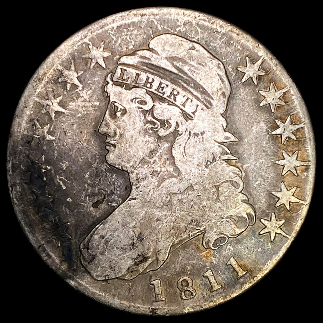 1811 Capped Bust Half Dollar NICELY CIRCULATED (1 of 2)