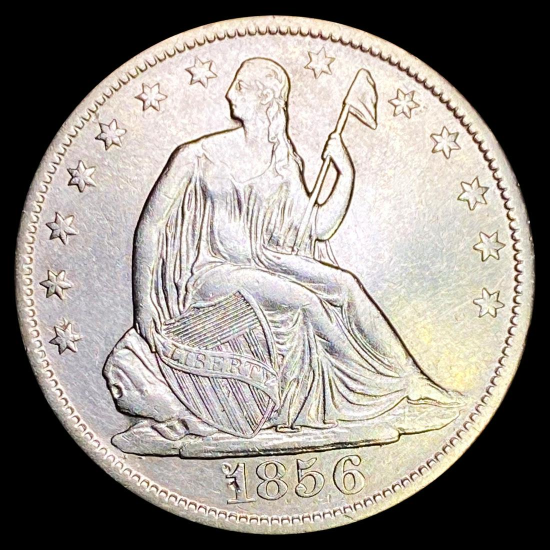 1856-O Seated Liberty Half Dollar UNCIRCULATED (1 of 2)