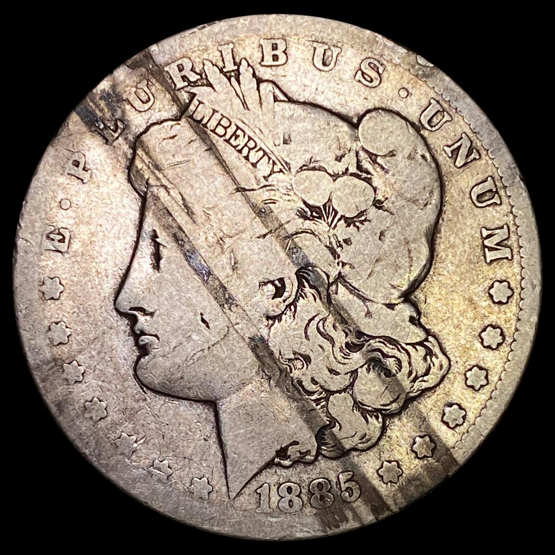 1885-CC Morgan Silver Dollar NICELY CIRCULATED (1 of 2)