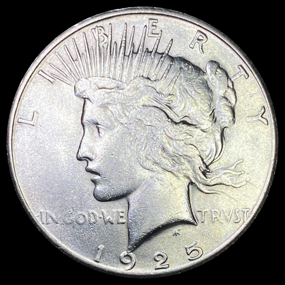 1925-S Silver Peace Dollar CLOSELY UNCIRCULATED (1 of 2)
