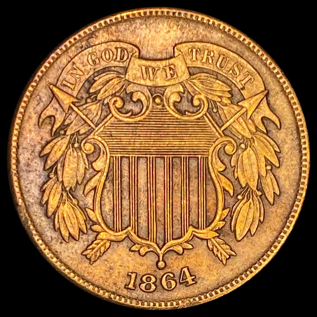 1864 Two Cent Piece UNCIRCULATED (1 of 2)